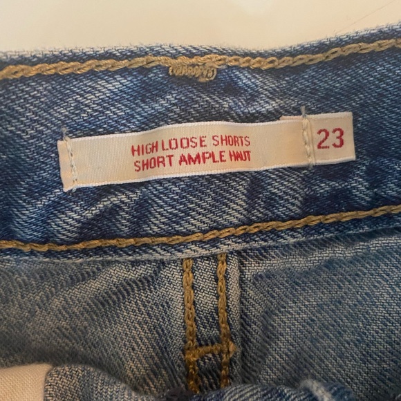 Levi denim high waisted loose short - Picture 4 of 4